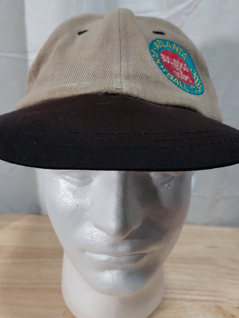 Beige & Black Baseball Cap with Atlanta Football Classic Bulldogs Vs Tigers